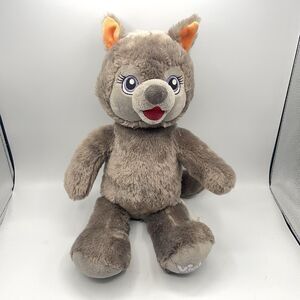 Build A Bear Violet the Wolf Great Lodge Plush Stuffed Animal BABW 15"